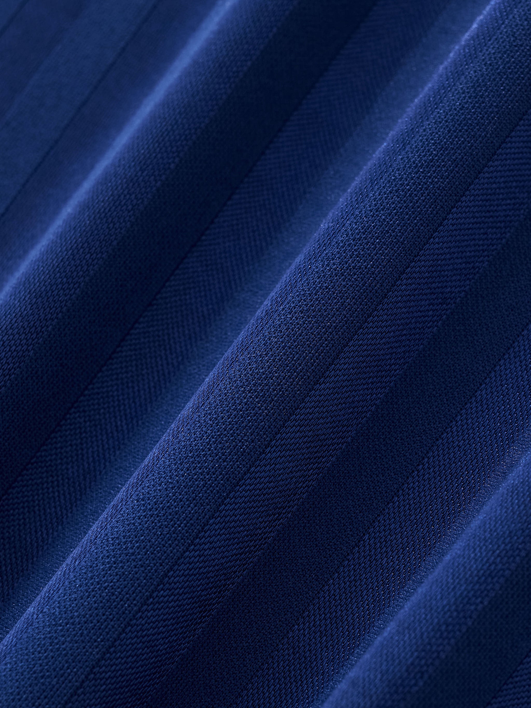 The Palms Signature Contrast Collar Striped Soccer Jersey