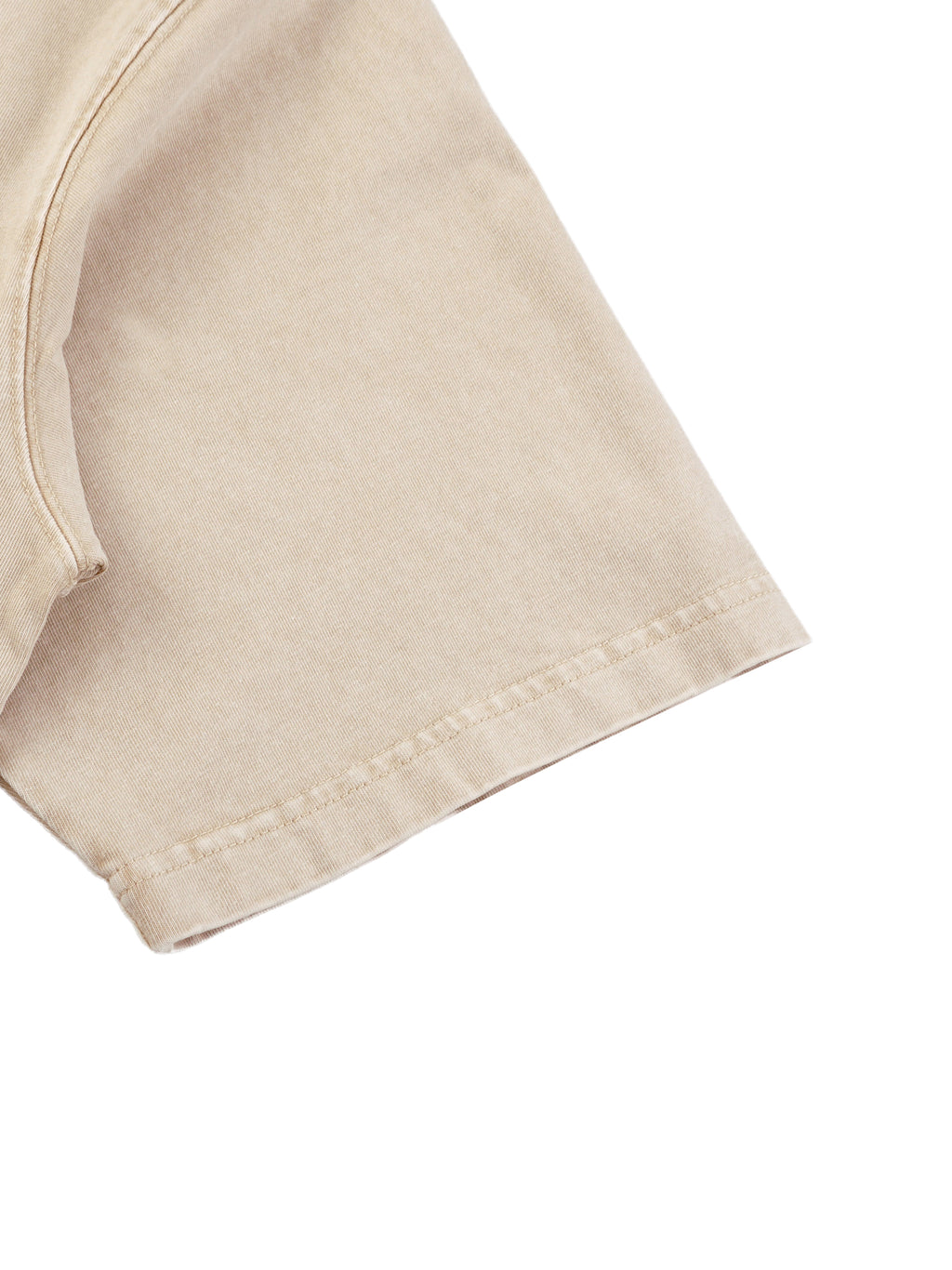 Yellow Sand Tree Mineral Wash Boxy Cotton T-Shirt